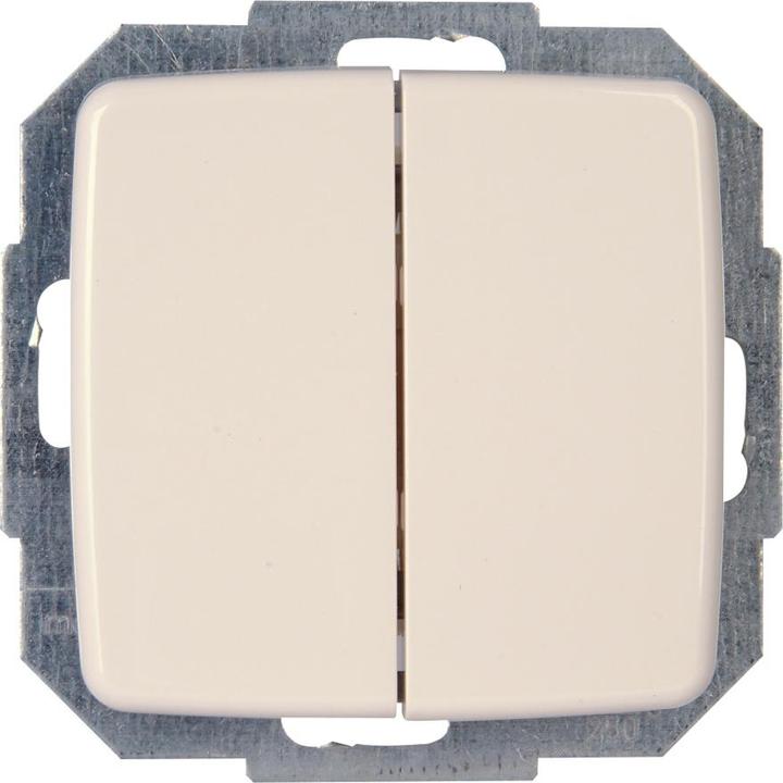 Produktbild Kopp Einsatz Wechselschalter RIVO Reinweiss (RAL 9010) 585317085 (585317085)