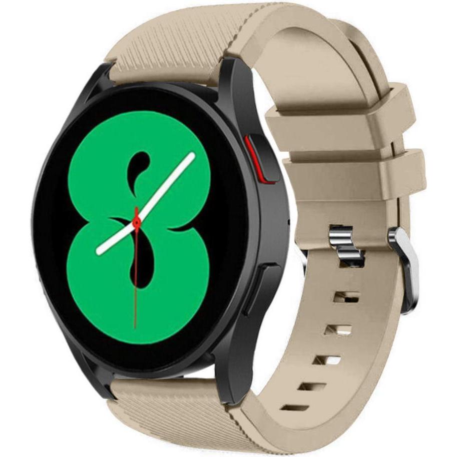 Strap-it Silikonarmband (Silikon), Uhrenarmband, Braun