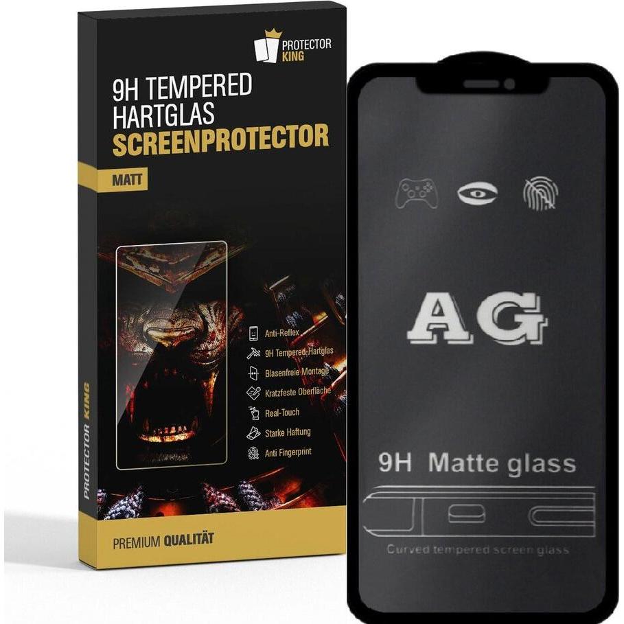 Protectorking 6x Echtes Tempered 9H Panzerhartglas Matt Entspiegelt (6 Stück, Apple iPhone 12 mini), Smartphone Schutzfo...