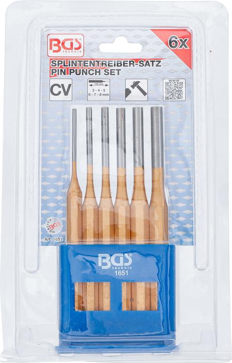 Actual product image BGS Pin punch set