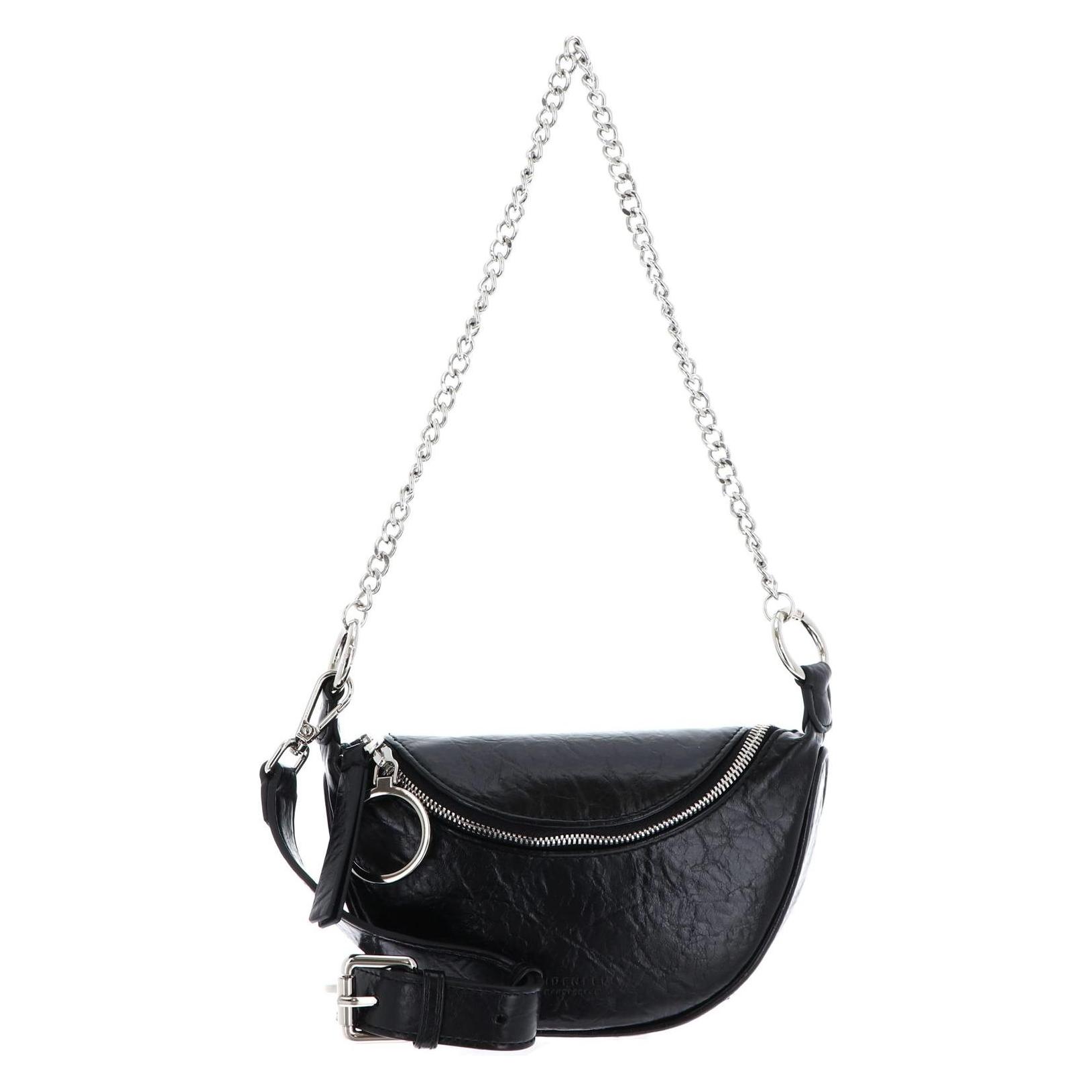 Seidenfelt, Handtasche, Liinaja Schultertasche 21 Cm, Schwarz