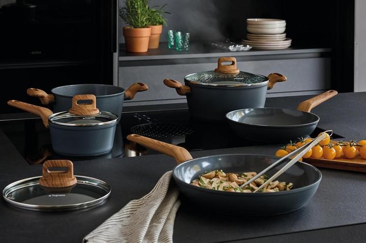 Actual product image Tognana T-Care 8-Piece Cookware Set (Frying pan, Pan set + pot set, Pot, Aluminium)