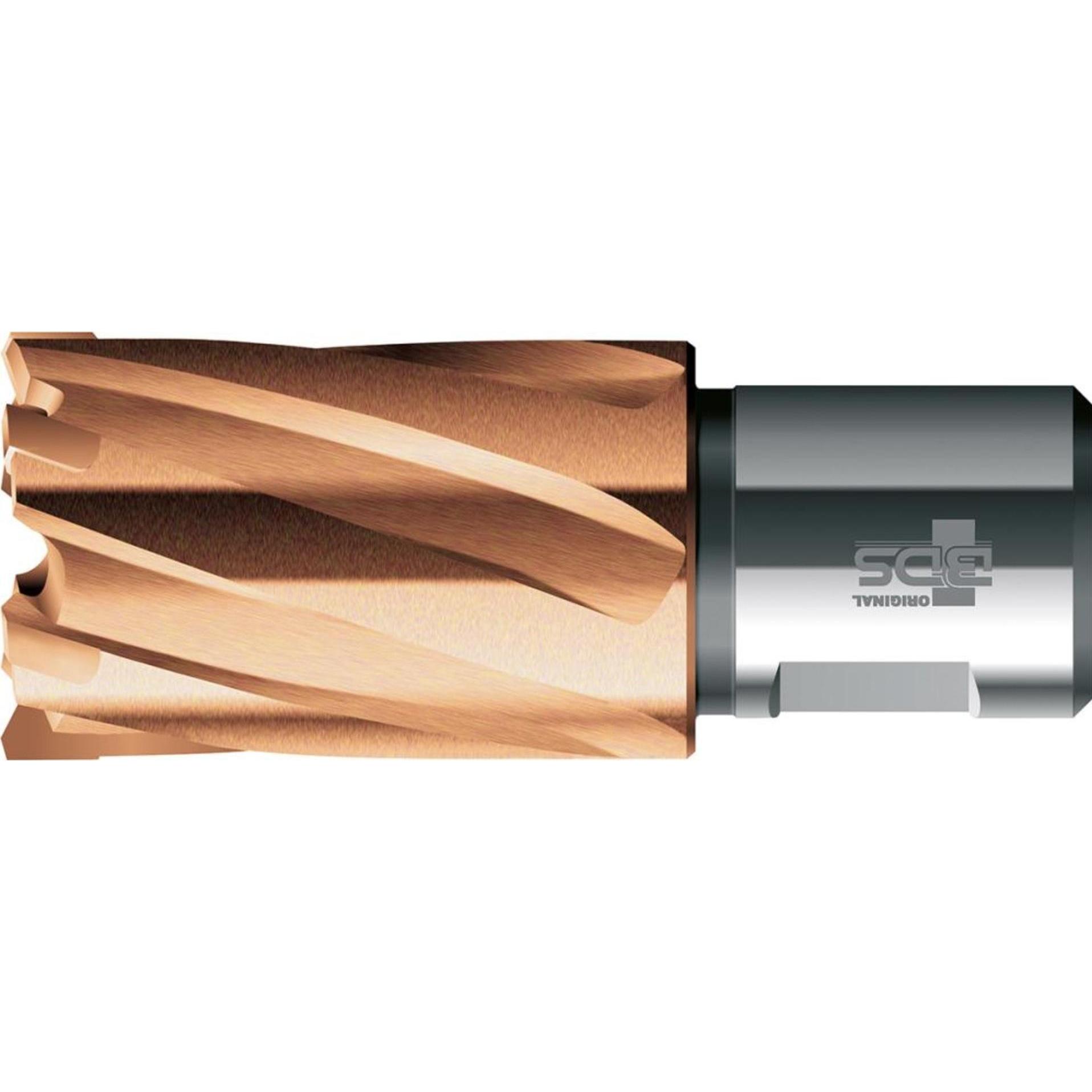 Magni, Sega a tazza, Carotatrice BDS corta HKK-PLUS gambo in metallo duro Weldon 29/30mm (29, 30 mm)