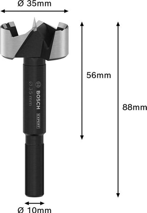 Produktbild Fortis Forstnerbohrer EXPERT Wood 35 mm 35x90m 2608901837 (35, 35 mm)