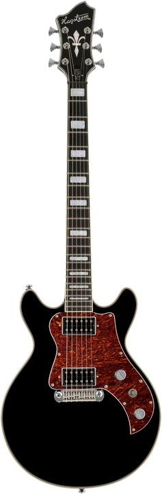 Produktbild Hagstrom E-Gitarre, Megin, Black Gloss (E-Gitarre)