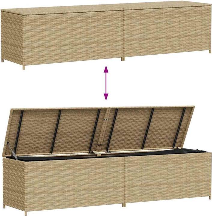 Actual product image vidaXL Gartentruhe 469L