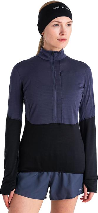 Immagine prodotto Icebreaker Donne Merino 200 Realfleece Descender LS Mezza Zip (XS)