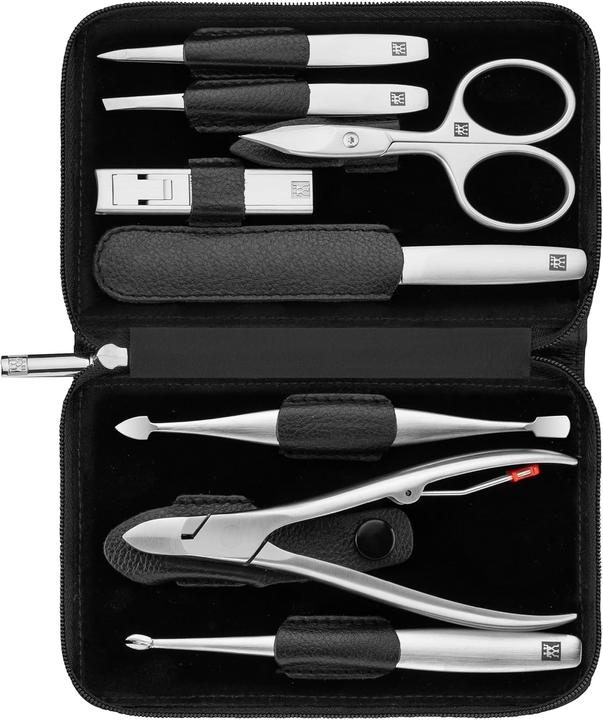 Actual product image Zwilling Maniküreset (8-teilig) mit Echtleder-Etui