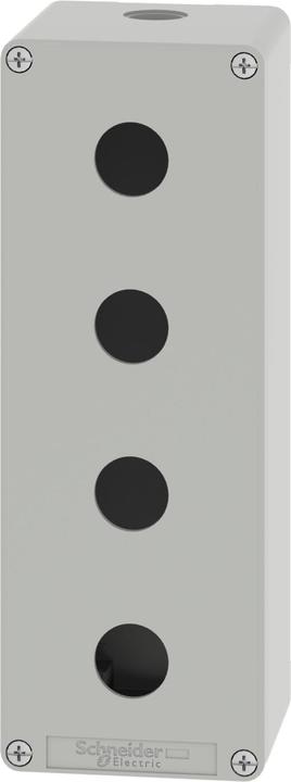 Produktbild Schneider Electric XAPD4504 Leergehäuse XAP Metall grau für 4x22mm - CSA (Gehäuse)