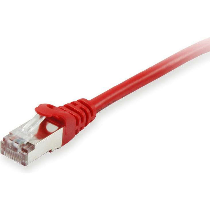 Thumbnail - equip Patchkabel Cat6 S/FTP 2xRJ45 50.00m rot (S/FTP, CAT6, 50 m), Netzwerkkabel
