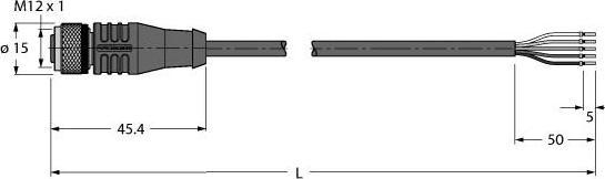 Actual product image Turck Actuator and sensor cable (2 m)