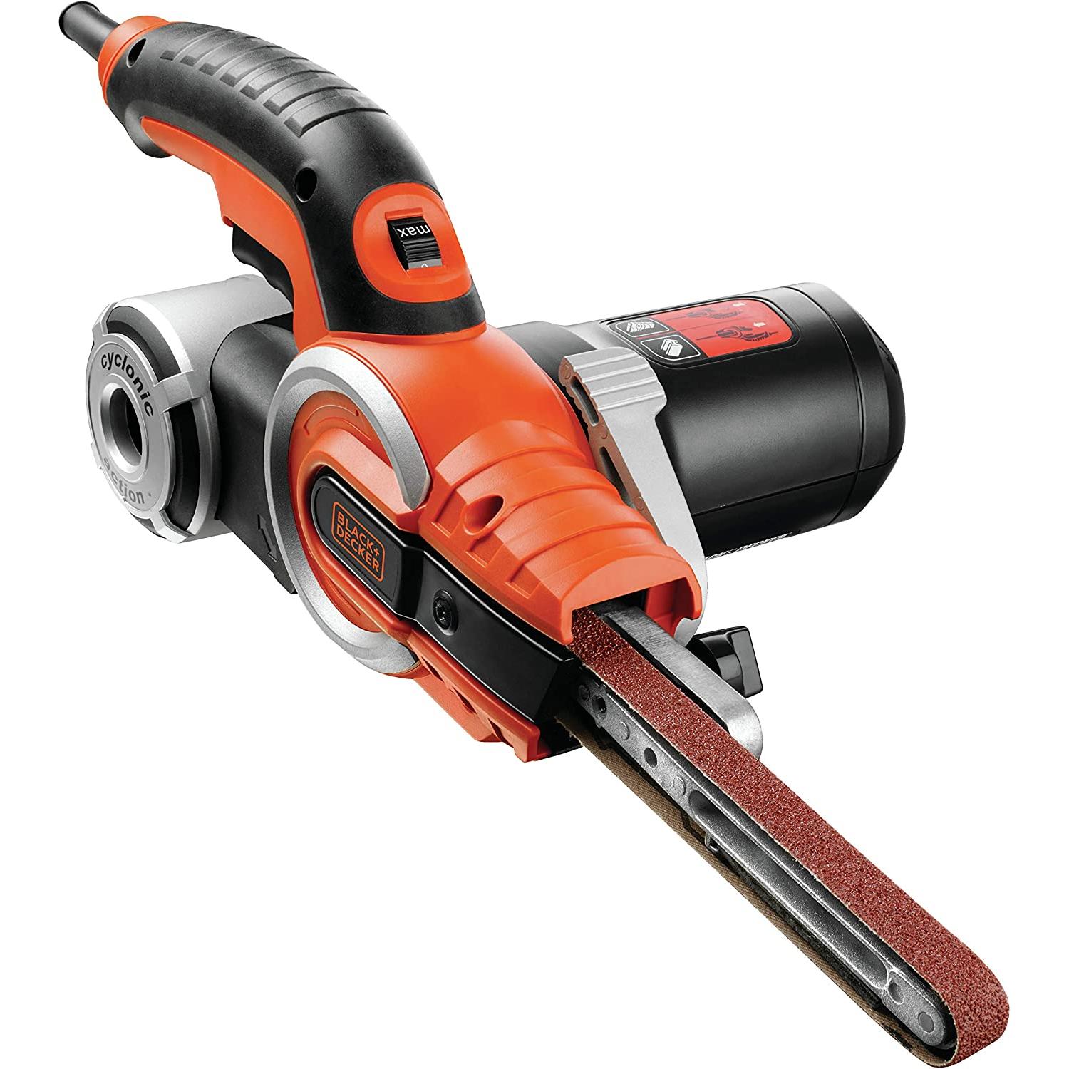 Thumbnail - Black & Decker, Schleifmaschine + Poliermaschine, Bandschleifmaschine (Bandschleifer, 400 W)