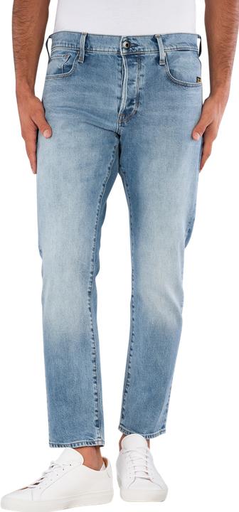 Produktbild G-Star 3301 Straight Tapered Jeans Elto Stretch indigo aged (W34/L34, W30/L32, W30/L34, W31/L32, W32/L34, W36/L32, W36/L34, W33/L32, W29/L32, W34/L32)