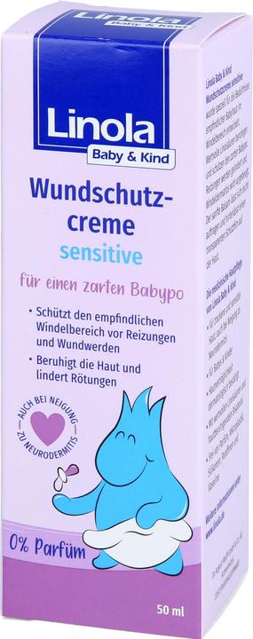 Produktbild Dr. Wolff Linola Baby&Kind Wundschutzcreme sensitive, 50 ml CRE