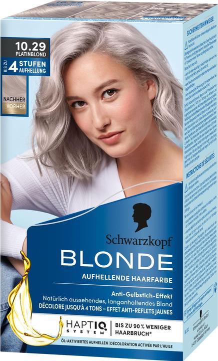 Image du produit Schwarzkopf Blonde Couleur éclaircissante 10.29 Blond platine (Blonde platine)