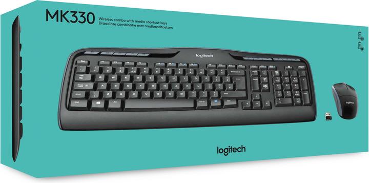 Image du produit Logitech MK330 (USA, Sans fil)