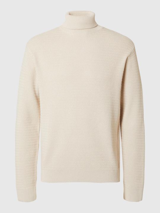 Image du produit Selected Pull à col roulé texturé (XL)