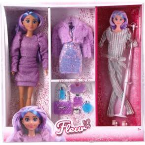 Fleur Ami Puppe Fleur Grosses Kleidungsset