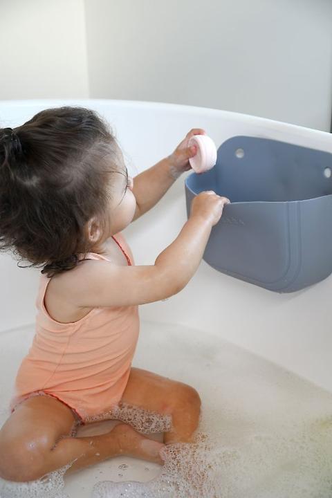 Produktbild Beaba Set: Behälter und Badespielzeug silikon