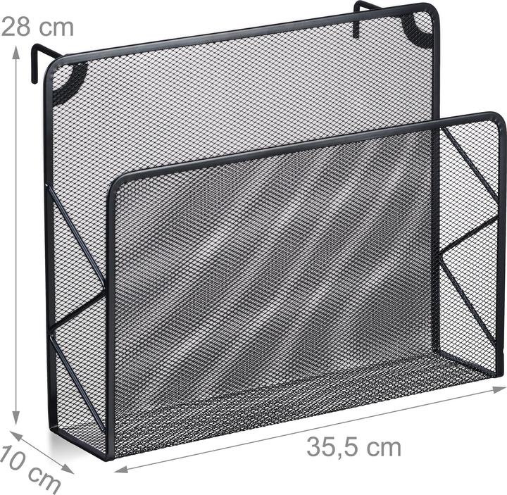 Actual product image Relaxdays Magazine holder (35.5 x 10 x 28 cm)