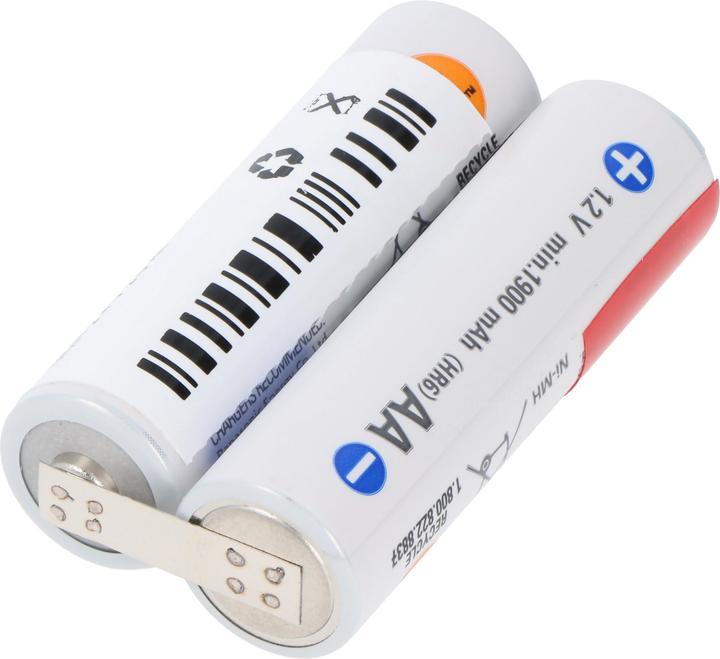 Image du produit Panasonic Akku Eneloop Standard AkkuPack AA Mignon mit Lötfahnen (2 pcs, AA, 2000 mAh)