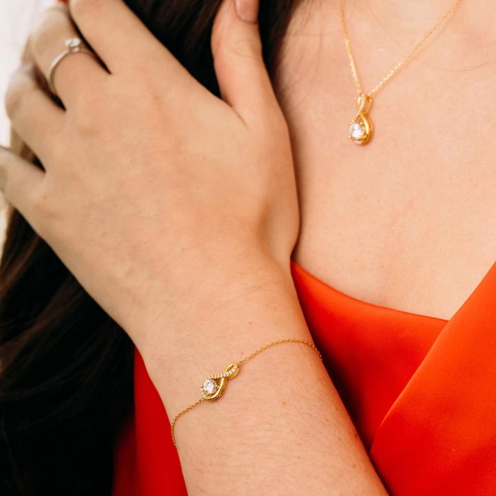 Immagine prodotto Julie Julsen Armband Infinity (Argento)