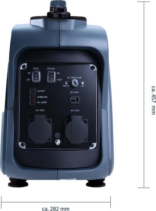 Actual product image Eurom Independ 2000 (2000 W, 4.10 l)