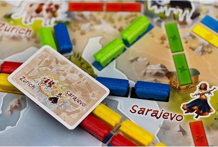 Produktbild Asmodée Ticket To Ride: First Journey (Europe) (Italienisch, 2 - 4 Spieler)