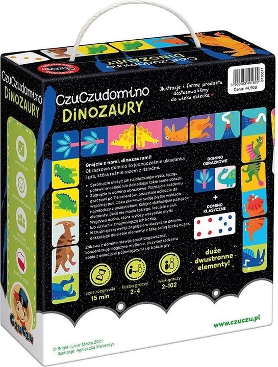 Actual product image Czuczu Domino Dinozaury (English)