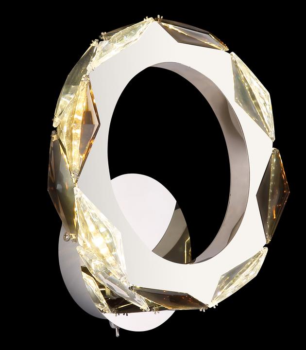 Produktbild Globo Wandleuchte Metall Verchromt, 1xled (900 lm)