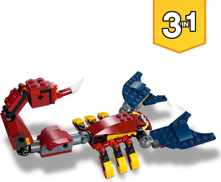 Produktbild LEGO Feuerdrache (31102, LEGO Creator 3-in-1)