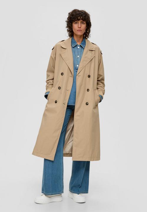 Immagine prodotto S.Oliver Outdoor-Mantel Oversize-Mantel mit Ärmeln im Bomber-Stil