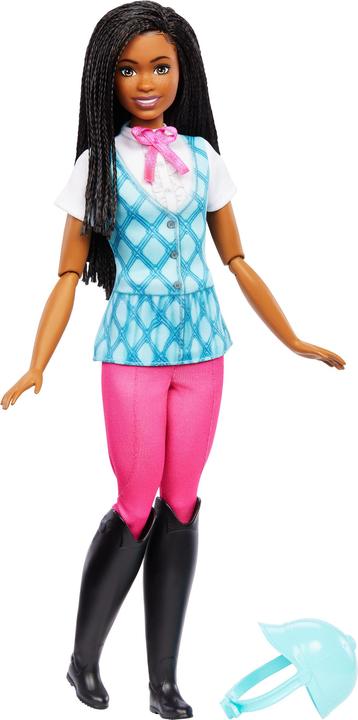 Immagine prodotto Barbie Mysteries: La misteriosa avventura del cavallo" Brooklyn" con costume da equitazione