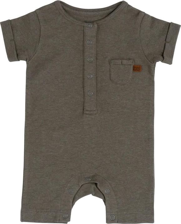 Produktbild Baby's only Strampler kurzer Ärmeln Melange khaki - 68 (68)