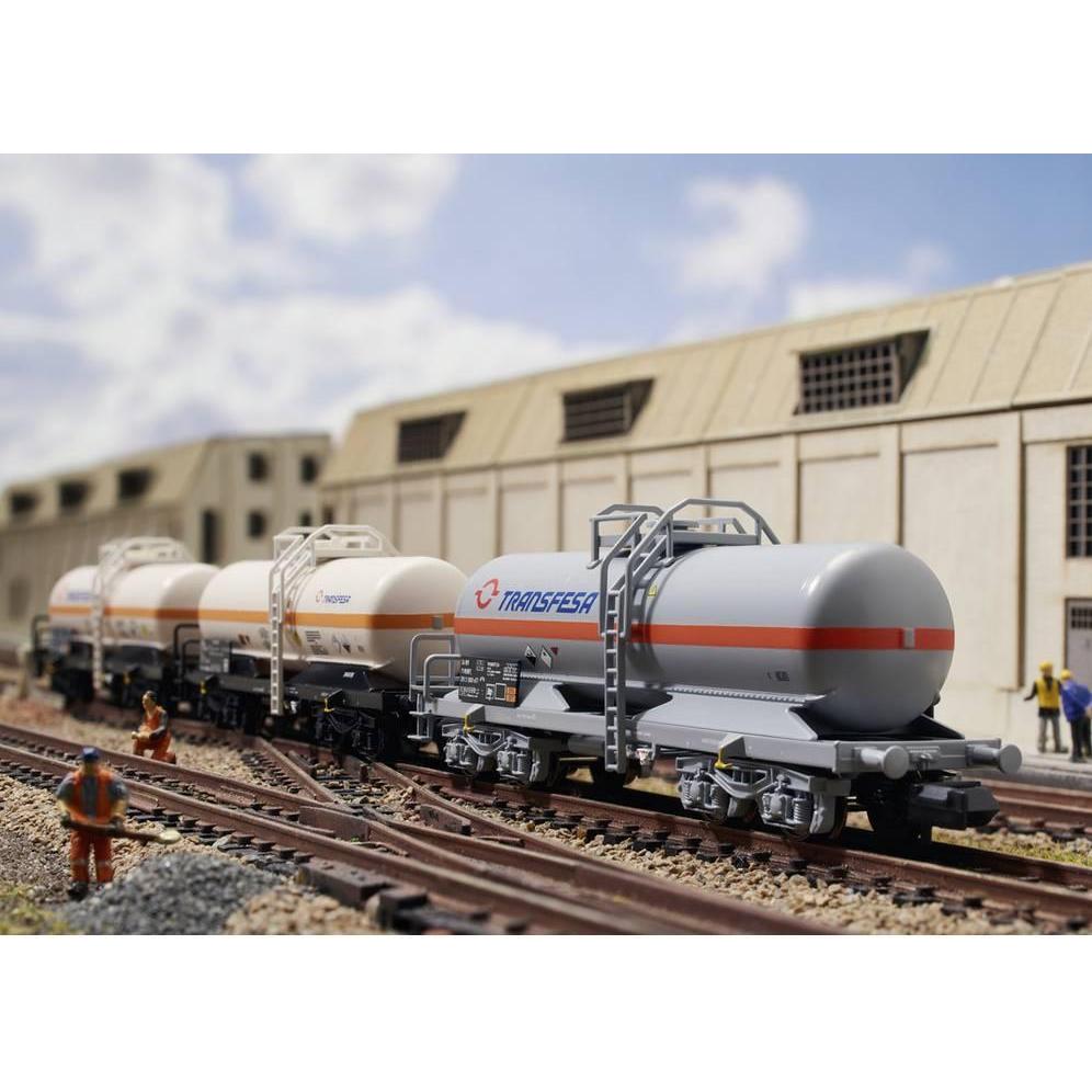 Thumbnail - MiniTrix 18267 N 3er-Set Kesselwagen TRANSFESA der RENFE (Spur N)