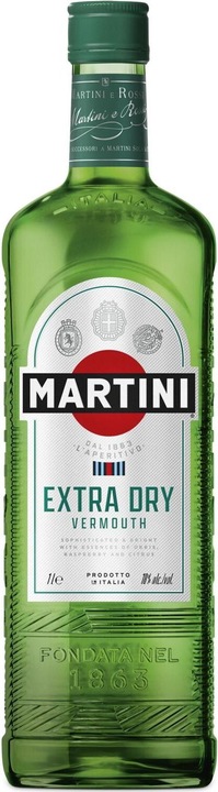 Image du produit Martini Extra Dry (18 ans, 18 %, Italie, 1 x 100 cl, Vermouth)