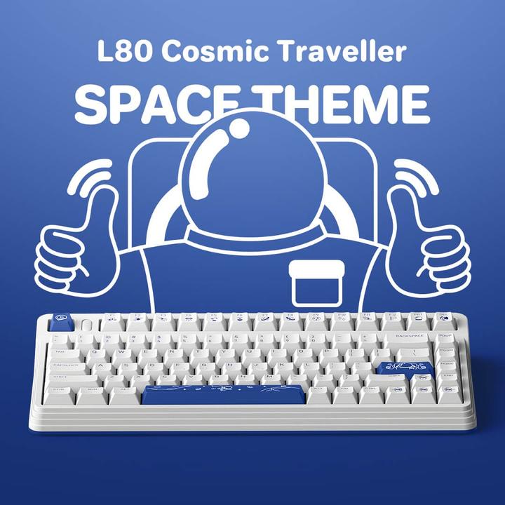 Actual product image Iqunix L80 Cosmic Traveller (CH, Cable, Wireless)