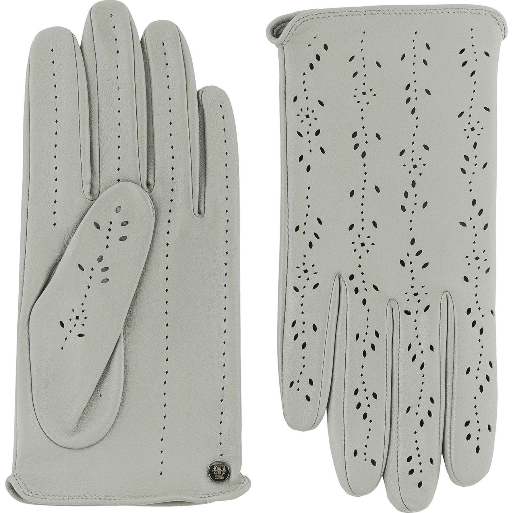 Roeckl, Damen, Handschuhe, Madeira Handschuhe Leder, Grau, (8)