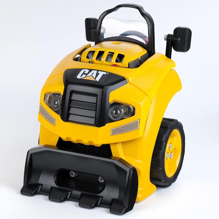 Actual product image Theo Klein Caterpillar Truck Engine Block with Educational Repair Functions, Lights, and Horn