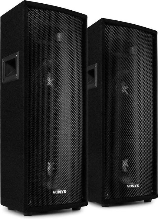 Productafbeelding Tracer - Vonyx SL28 et - Set van twee 800W boxen met dubbele 8 woofers (Passief)