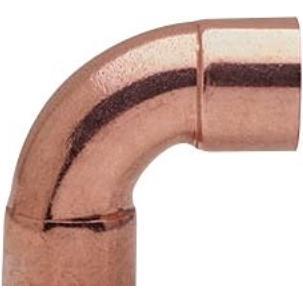 Altech, Rohrverbindungstechnik, Bøjn.90 gr.mf./mf.3/4.Til køl - kobberfittings til lodning. Komfort Køl - 48 bar