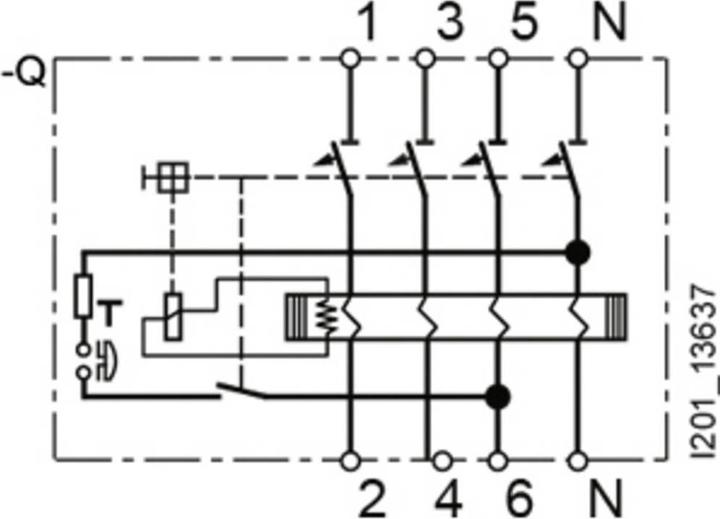 Actual product image Siemens RCD circuit breaker