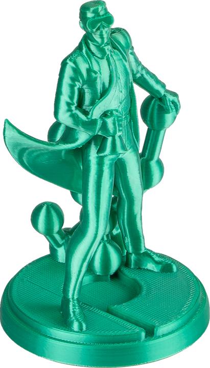 Actual product image Polymaker PolyLite PLA (PLA, 1.75 mm, 1000 g, Green)