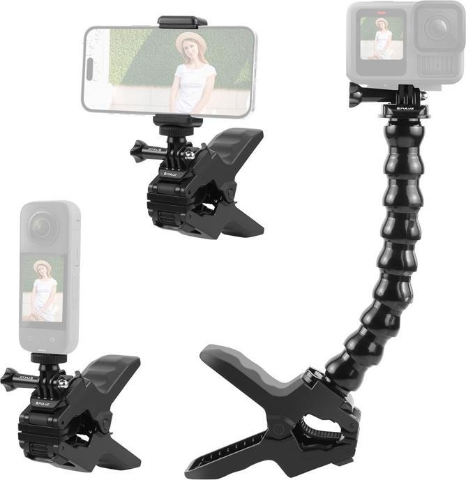 Image du produit Puluz Adjustable mount for sporotome cameras with clamp