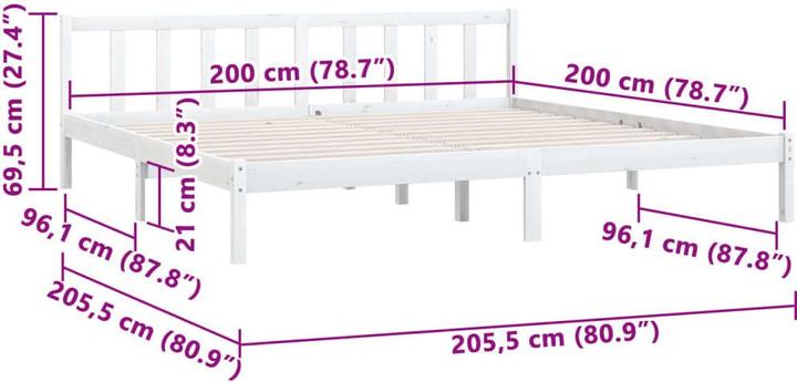 Actual product image VidaXL Tiziana (200 x 200 cm)