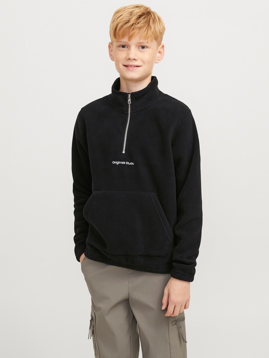 Produktbild Jack & Jones Jorvesterbro Fleece Quarter Zip No Jnr (140)