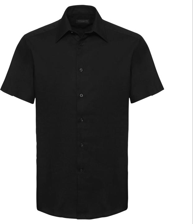 Produktbild Russell Collection Oxford Hemd Kurzarm pflegeleicht (38)