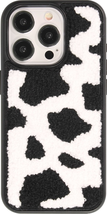 Immagine prodotto PhoneLook Rivestimento in silicone con superficie trapuntata effetto pelle di mucca (Apple iPhone 14 Pro Max)
