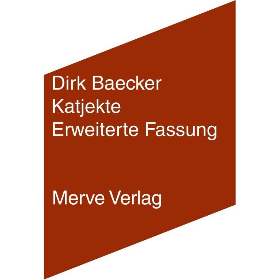 Katjekte, Fachbücher von Dirk Baecker