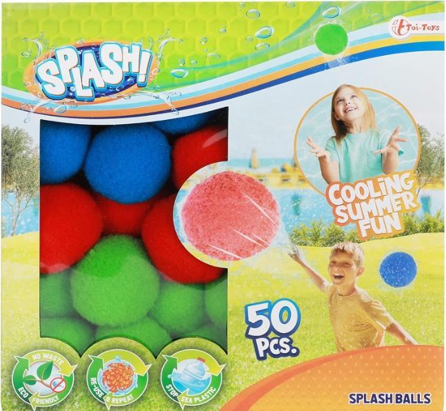 Toi-Toys Splash Super Splashballs 5cm (50 x)
